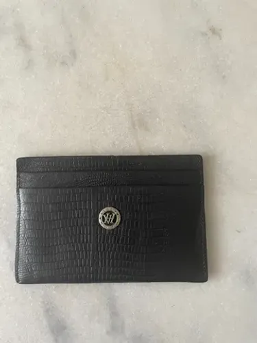 Porta Documento preto Victor Hugo