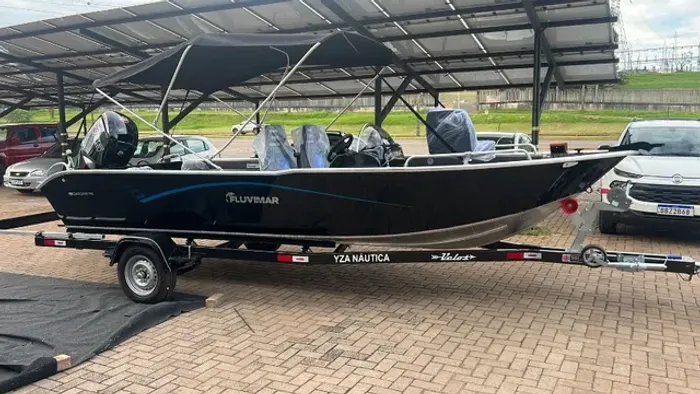 Fluvimar Cherokee 195 Modificada + Motor De Popa Mercury 115 PRO Xs