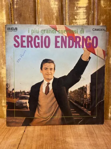Lp Vinil Sérgio Endrigo: I Piu' Grandi Successi Di | 1969 | Antiguidades | Donareliquias 