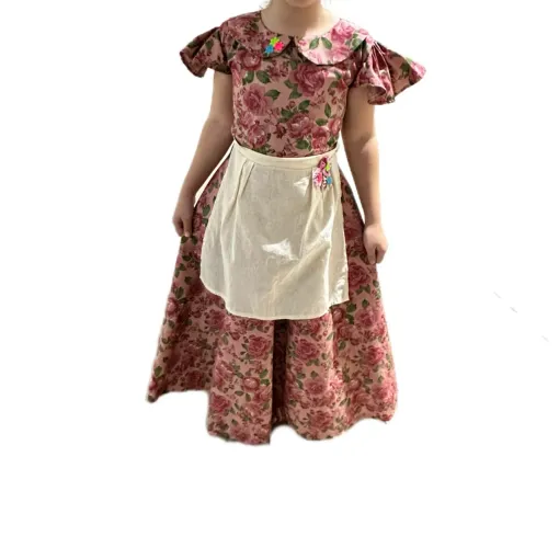 Vestido Fantasia Cangaceiro Menina - 10/12 anos