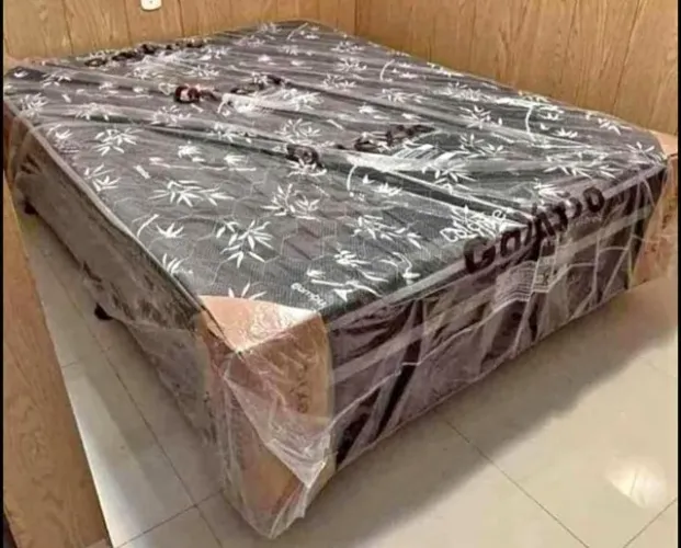 CAMA BOX CASAL PLUTÃO GALÁXIA
