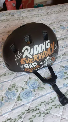 capacete infantil Oxelo semiprofissional 