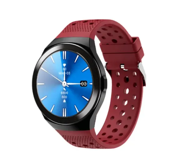 Relógio Smartwatch Fit R1 Bluetooth 5.0 Tela 1.28 pol. Marrom