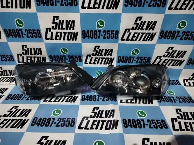par farol astra 2003 ate 2011 mascara negra novo importado