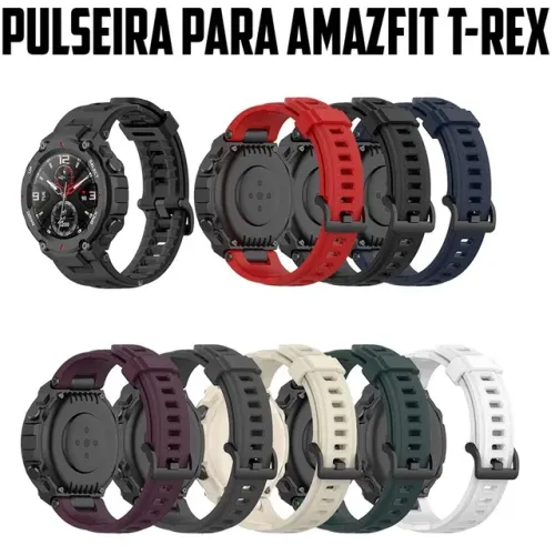 Pulseira relógio smartwatch Amazfit T Rex T rex pro