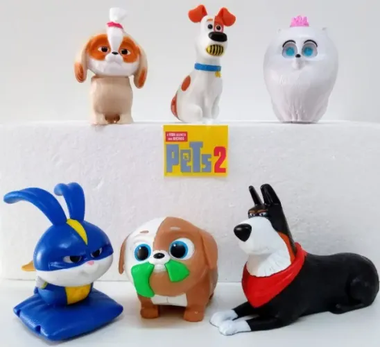 Coleção Completa PETS A Vida Secreta dos Bichos 2 do BK Original!
