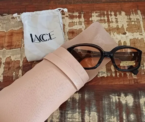 Óculos - Lecce Carmela - Marrom escuro/ quase preto Novo