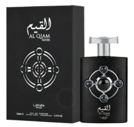 Perfume Al Qiam Silver Lattafa 100ml (Novo Lacrado)