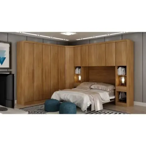 Roupeiro Modulado Casal Completo 100%MDF r654