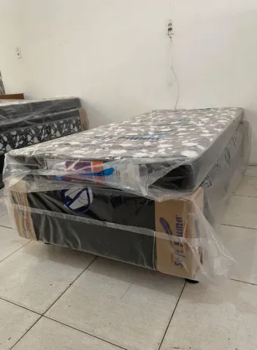 CAMA BOX SOLTEIRO 