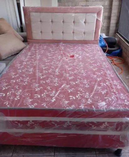 Cama box  skil casal da fábrica 