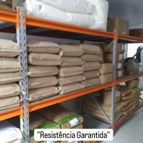 Estante reforçada para estoque e-commerce