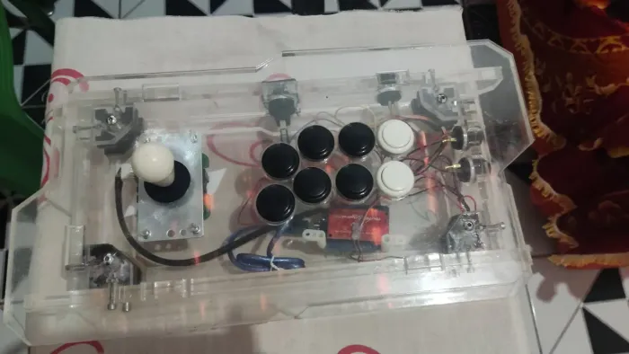 Controle Arcade Acrílico Pc,Ps4