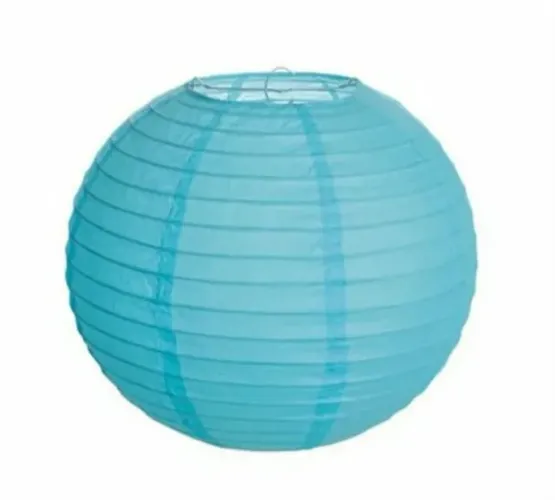 Balão De Lanterna De Festa Junina Azul E Branco