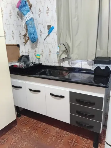 Kit Pia E Gabinete 1,50