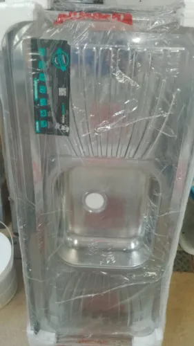 Pia Inox excelente qualidade - 1 metro a vista R$179,90
