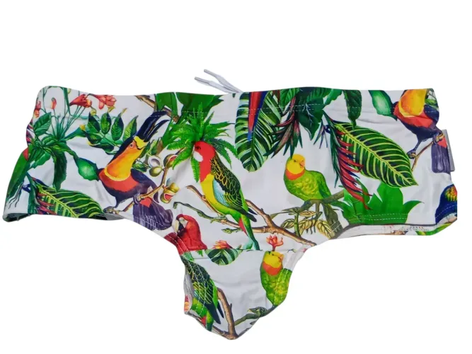 Sunga Boxer Floral