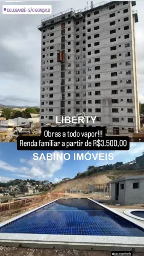 *LIBERTY* - APTº 2 QTS/VARANDA + LAZER COMPLETO. Entrada em 48X