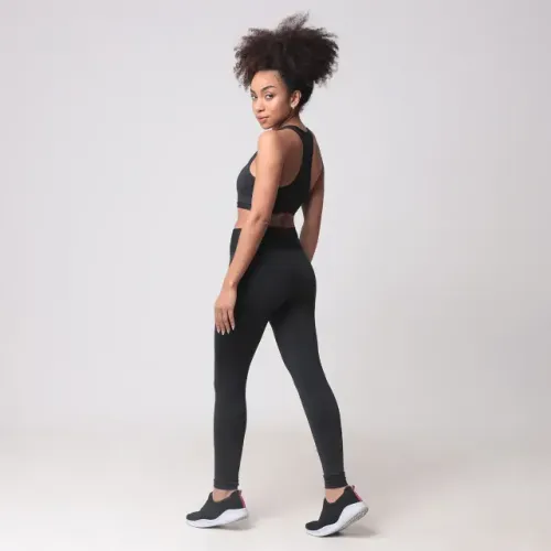 Calça Fitness Liso Preto