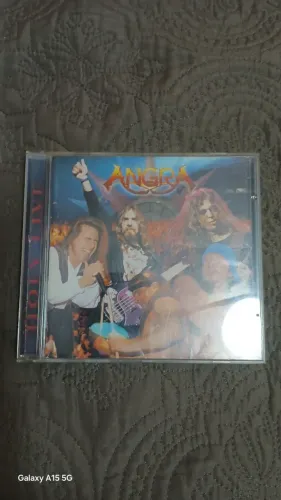 Cd Holy Live do Angra Nacional