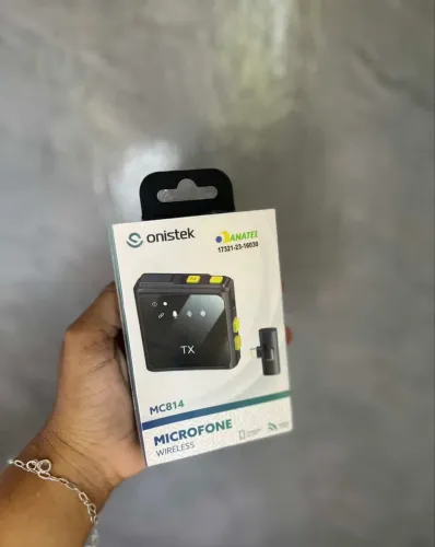 Microfone de lapela profissional onistek - ENTREGA A DOMICÍLIO