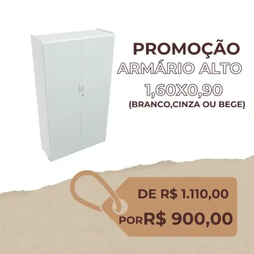 armário alto - armário multi uso - armário escritório