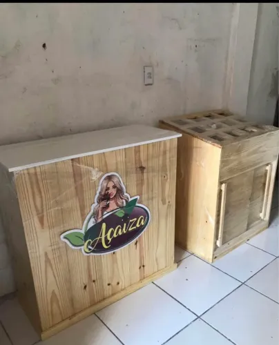 Kit móveis para açaí Personalizados 
