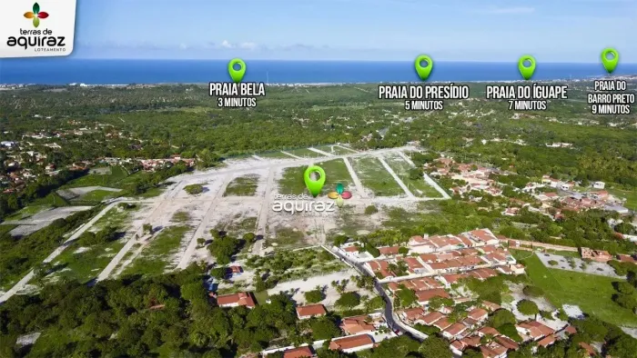 LOTEAMENTO PRÓXIMO A PRAIA DE AQUIRAZ