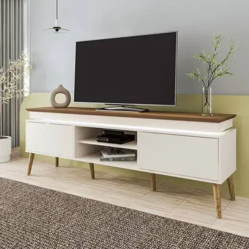 Rack Retrô Lumina Com Fita Led 