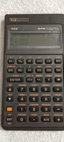 Calculadora Científica HP 42S
