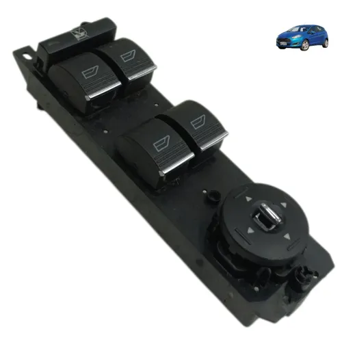 Comando botão vidro ajuste retrovisor Ford New Fiesta 2014