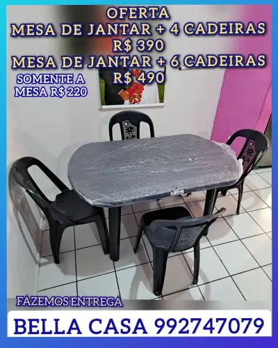 MESA DE JANTAR CIMOL - ENTREGO HOJE
