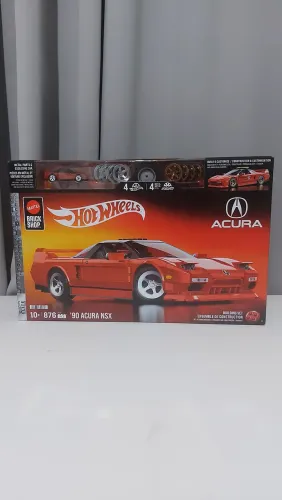Hot Wheels Acura 90 NSX Brick Shop tipo Lego