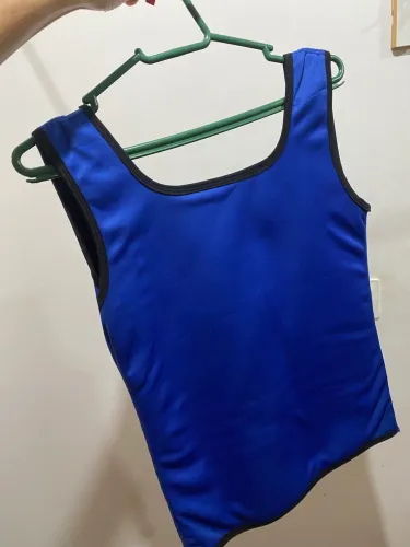 Corretor de postura azul feminino 