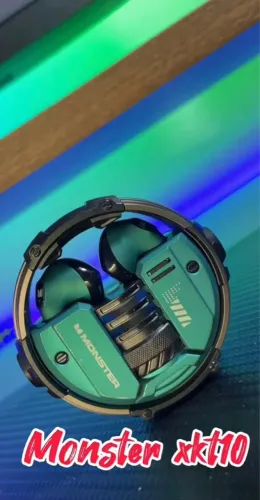Fone bluetooth | fone de ouvido monster xkt 10 verde51