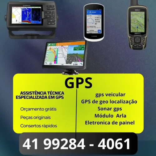 Assistência técnica GPS e sonar