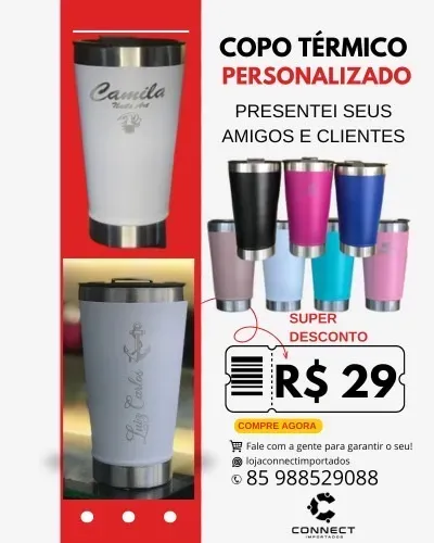 Copo térmico 500ml