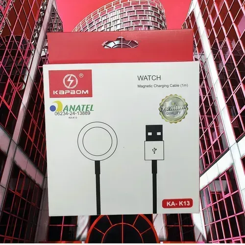 Carregador por Indução para Relógio Smartwatch Novo