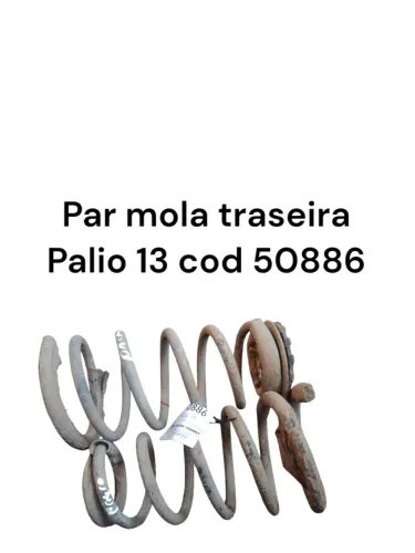 Par de mola traseiro palio 13