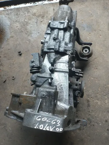 Caixa câmbio VW/gol G3 1.0 16v 2005 base de troca garantia 3 meses 