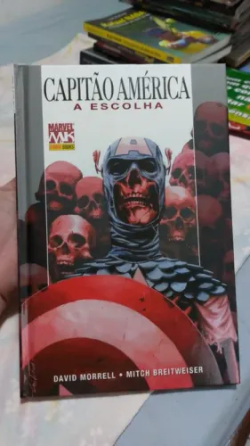 Hq Capitão America - A Escolha - Marvel - Capa Dura