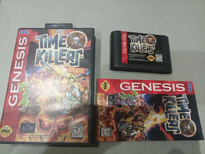 Time Killers - Sega Genesis - Completo