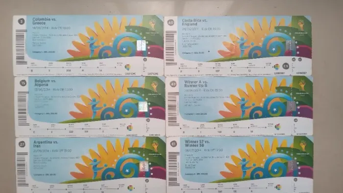 Ingresso copa 2014 Brasil x Alemanha + kit