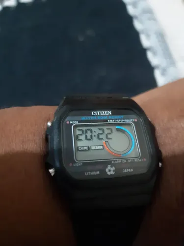 Relógio Citizen fottball timer