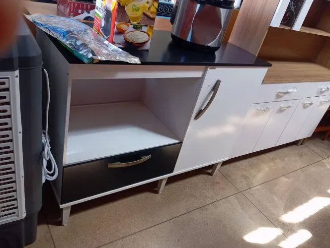 BALCÃO PARA FORNO E COOKTOP NOVO