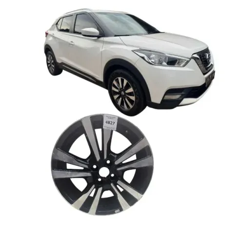  Roda Aro 17 Nissan New Versa 2018/2021 com marca de uso     etq4827