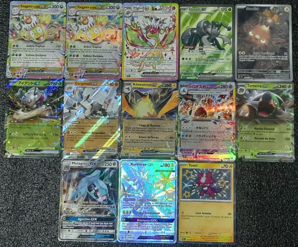 Cartas Pokémon Avulsas - Diversas ultra raras