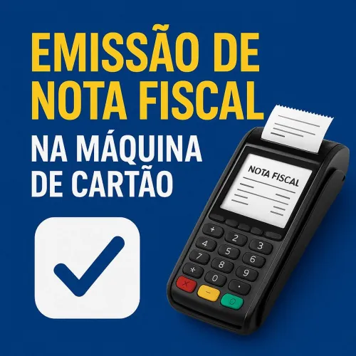 Emissao de Nota Fiscal em máquina de cartão