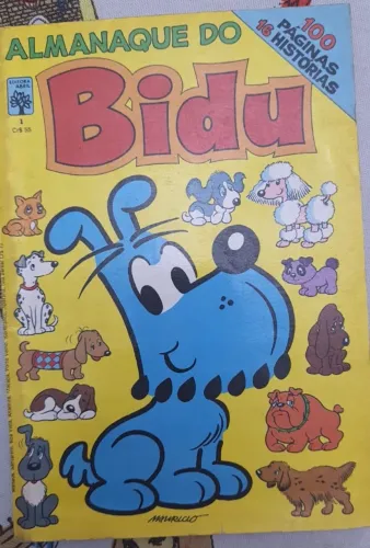 ALMANAQUE DO BIDU Nº 1 - ÚNICO - Editora Abril (1981)