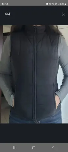 combo colete + jaqueta jeans